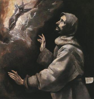 El Greco : St. Francis Receiving the Stigmata